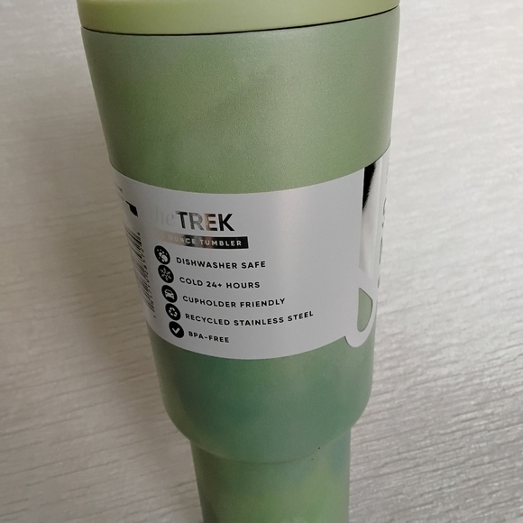 TheTrek Simple Modern 40 Oz Straw Tumbler with Handle Green Variation - Picture 8 of 12